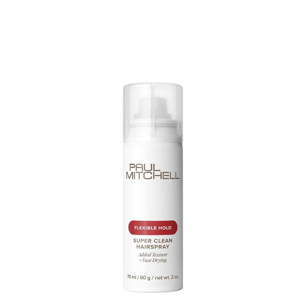 image:imagePaul Mitchell Super Clean Hairspray Fast Drying Adds Texture Flexible Hold For All Hair Types2 Ounce Pack of 1