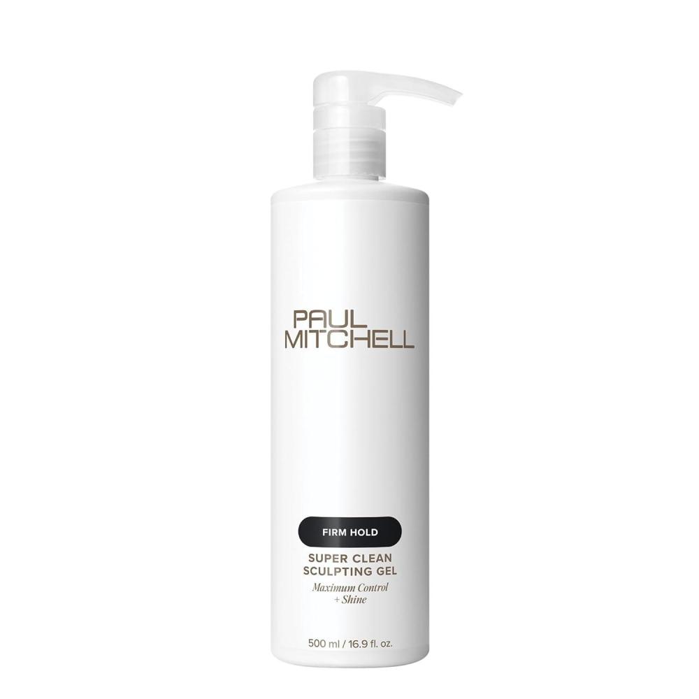image:imagePaul Mitchell Super Clean Sculpting Gel Firm Hold High Shine Finish Hair Gel For All Hair Types169 Fl Oz Pack of 1