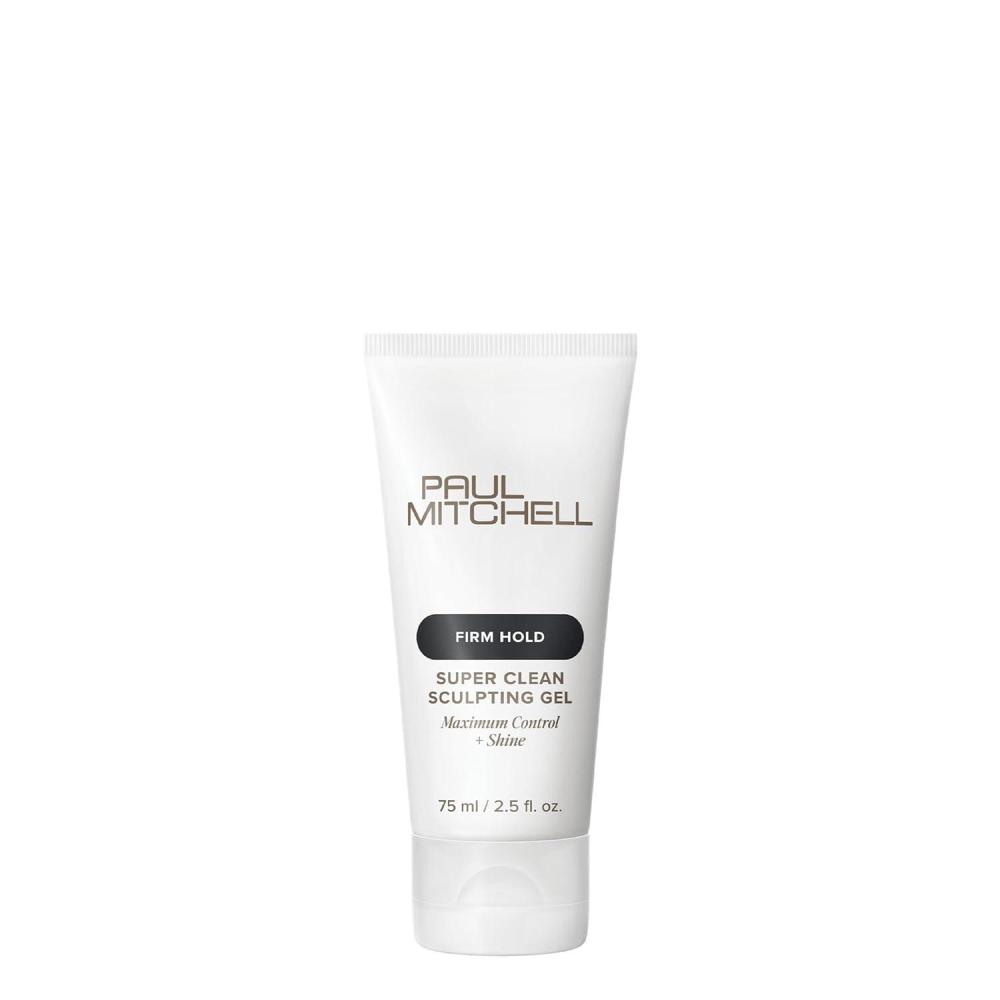 image:imagePaul Mitchell Super Clean Sculpting Gel Firm Hold High Shine Finish Hair Gel For All Hair Types25 Fl Oz Pack of 1