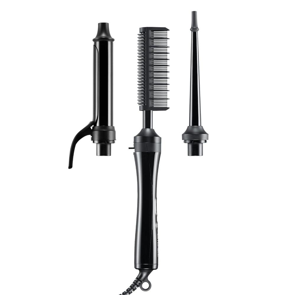 image:imagePaul Mitchell Texture 3in1 Interchangeable Curling Iron amp Hot Comb