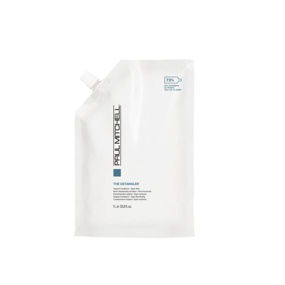 image:imagePaul Mitchell The Detangler Conditioner Hydrates Adds Manageability For Medium to Coarse ColorTreated Hair338 Fl Oz Pouch Pack of 1