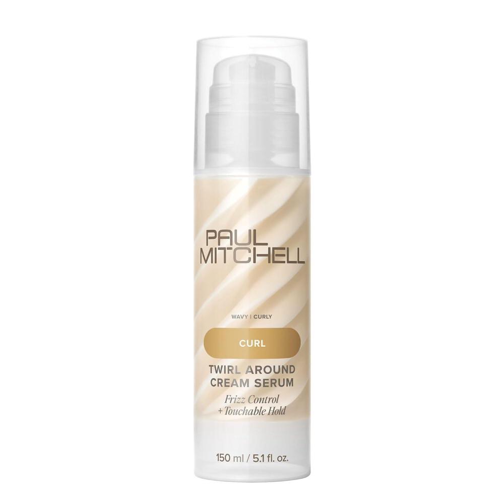 image:imagePaul Mitchell Twirl Around Cream Serum Frizz Control Touchable Hold For Curly Wavy Hair 51 fl oz