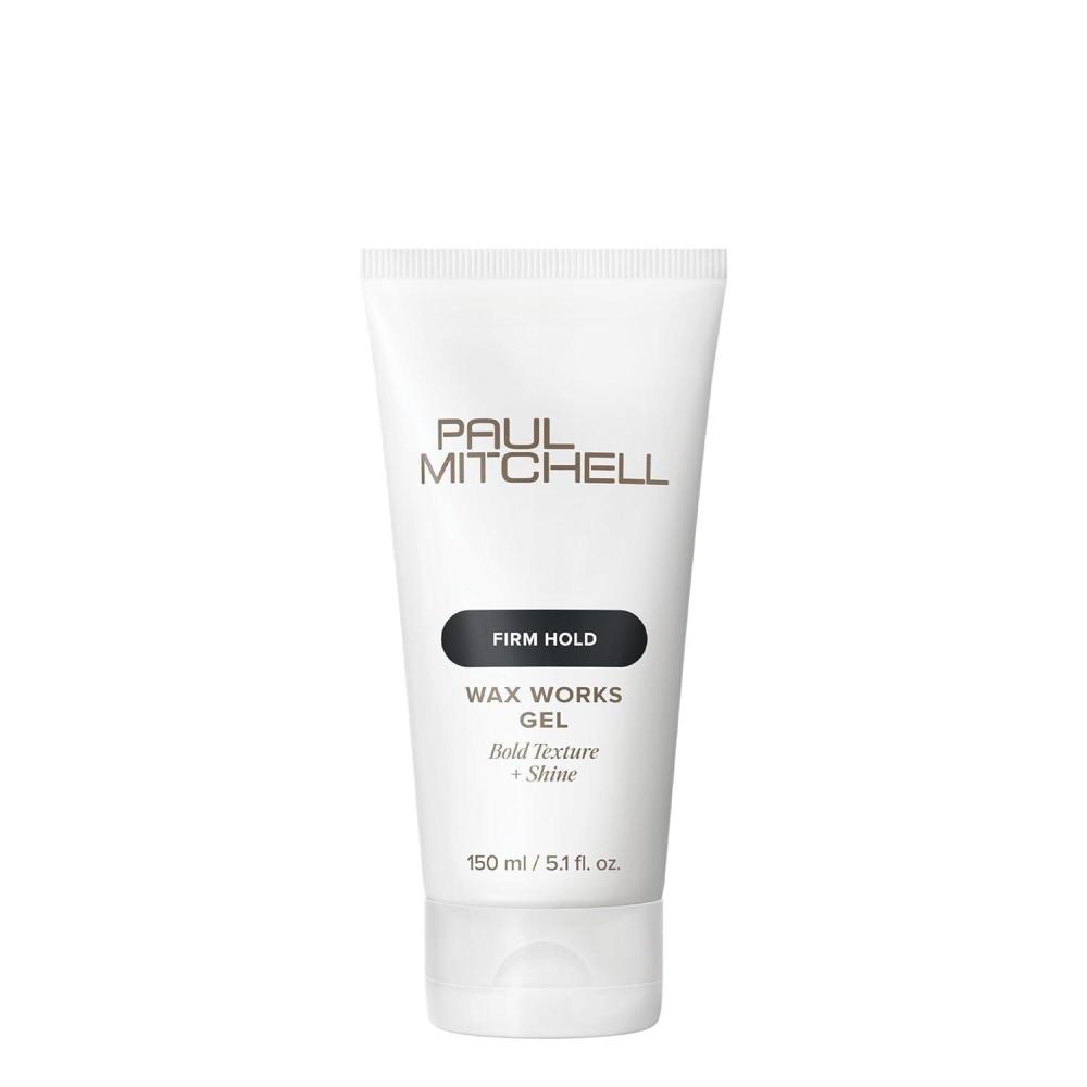 image:imagePaul Mitchell Wax Works Hair Gel Flexible Hold Bold Texture Shine For All Hair Types 51 fl oz