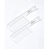 Paul Mitchell Detangler Comb, Wide Tooth Comb Detangles Wet or Dry Hair(Clear – 9.62 in.Length (Pack of 1))