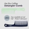 Paul Mitchell Detangler Comb, Wide Tooth Comb Detangles Wet or Dry Hair(Night Sky Blue – 9.62 in.Length (Pack of 1))