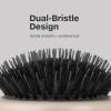 Paul Mitchell Dressing Hair Brush, Vegan Boar Bristles For Frizz Control + Boosting Shine, All Hair Types, Taupe, Made of 100% Recycled Plastic