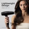 Paul Mitchell Dry Lightweight Professional Hair Dryer, Multiple Heat + Speed Settings, For Salon-Level Blowouts(Black (Pack of 1))