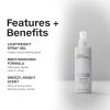 Paul Mitchell Soft Sculpting Spray Gel, Natural Hold, Soft Finish, For All Hair Types(Breezy  bright scent of honey peach  Valencia orange and florals)