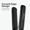 Paul Mitchell Style+ 1″ Ceramic Flat Iron, Adjustable Heat Settings, for Straightening + Curling