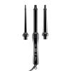 Paul Mitchell Unclipped 3-in-1 Ceramic Interchangeable Curling Wand, 3 Wands for Multiple Hairstyles