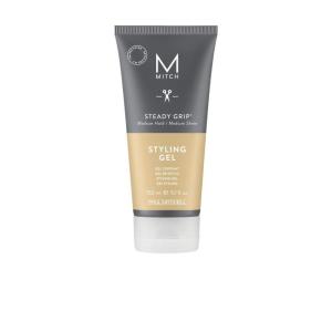 MITCH by Paul Mitchell Steady Grip Hair Gel for Men, Medium Hold & Shine, For All Hair Types, Especially Fine to Medium Hair, 5.1 fl. oz.