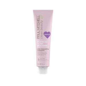 Paul Mitchell Clean Beauty Color-Depositing Treatment, For Refreshing + Protecting Color-Treated Hair(Amethyst)