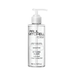 Paul Mitchell Clear Styling Glaze, Fragrance Free, For Sensitive Scalp + Skin, 5.1 fl. oz