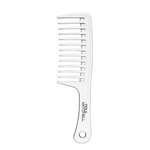 Paul Mitchell Detangler Comb, Wide Tooth Comb Detangles Wet or Dry Hair(Clear – 9.62 in.Length (Pack of 1))