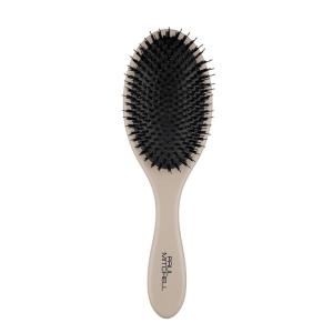 Paul Mitchell Dressing Hair Brush, Vegan Boar Bristles For Frizz Control + Boosting Shine, All Hair Types, Taupe, Made of 100% Recycled Plastic