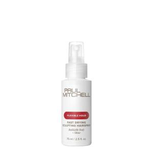 Paul Mitchell Fast Drying Sculpting Spray, Medium Hold, Touchable Finish, For All Hair Types(Refreshing cucumber melon scent with soft floral notes)