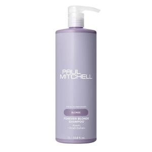 Paul Mitchell Forever Blonde Shampoo, Repairs + Deeply Hydrates, Ideal For Bleached + Lightened Hair(33.8 Fl Oz (Pack of 1))