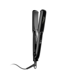 Paul Mitchell Smooth+ Ceramic Flat Iron, Adjustable Heat Settings, for Smoothing + Straightening(1.25″ CeraShine Ceramic Plates  Black)