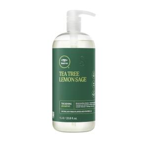 Tea Tree Lemon Sage Thickening Shampoo, Builds Body + Boosts Volume, For Fine Hair(33.8 Fl Oz (Pack of 1))