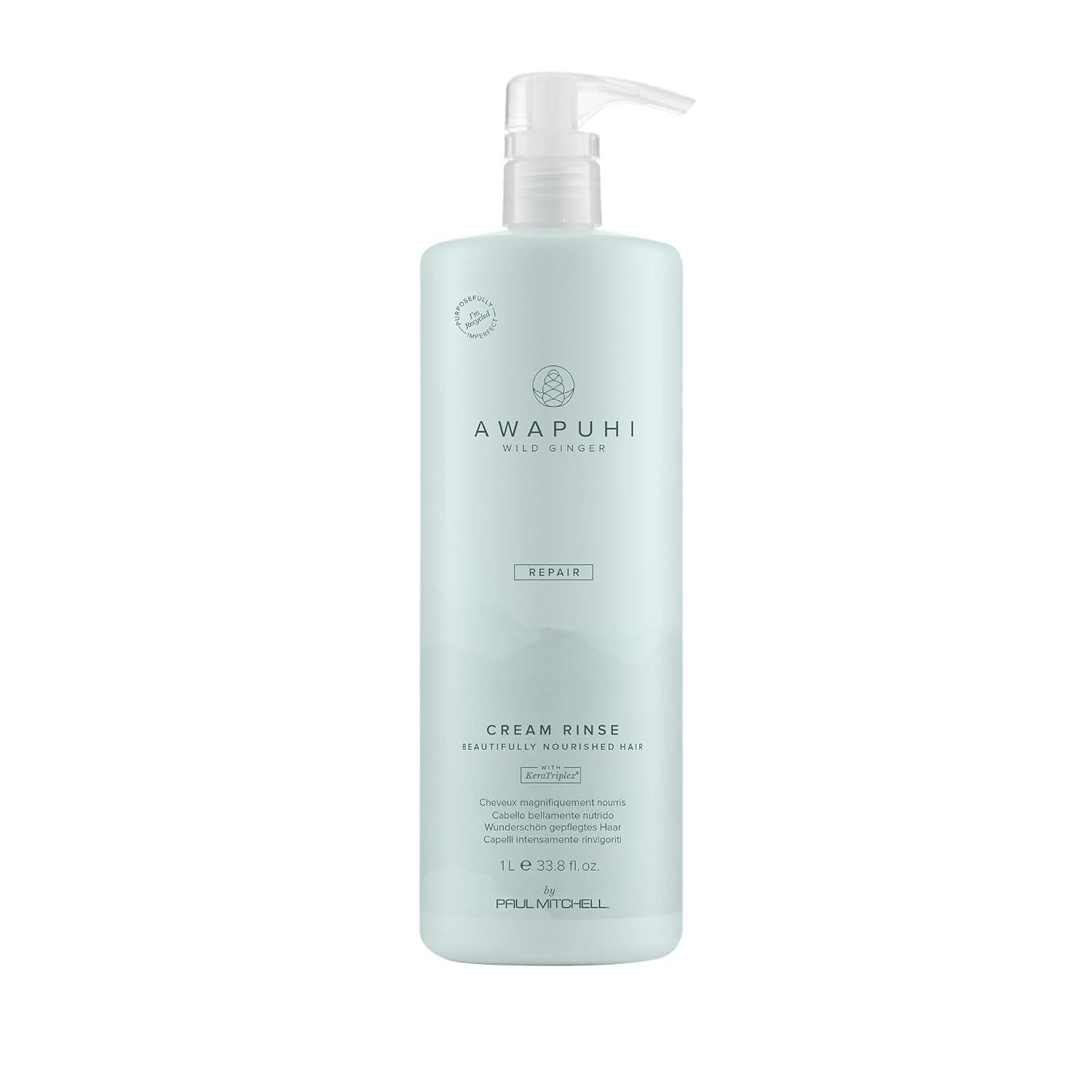 image:imageAwapuhi Wild Ginger by Paul Mitchell Cream Rinse Detangles Repairs For Dry Damaged ColorTreated HairConditioner