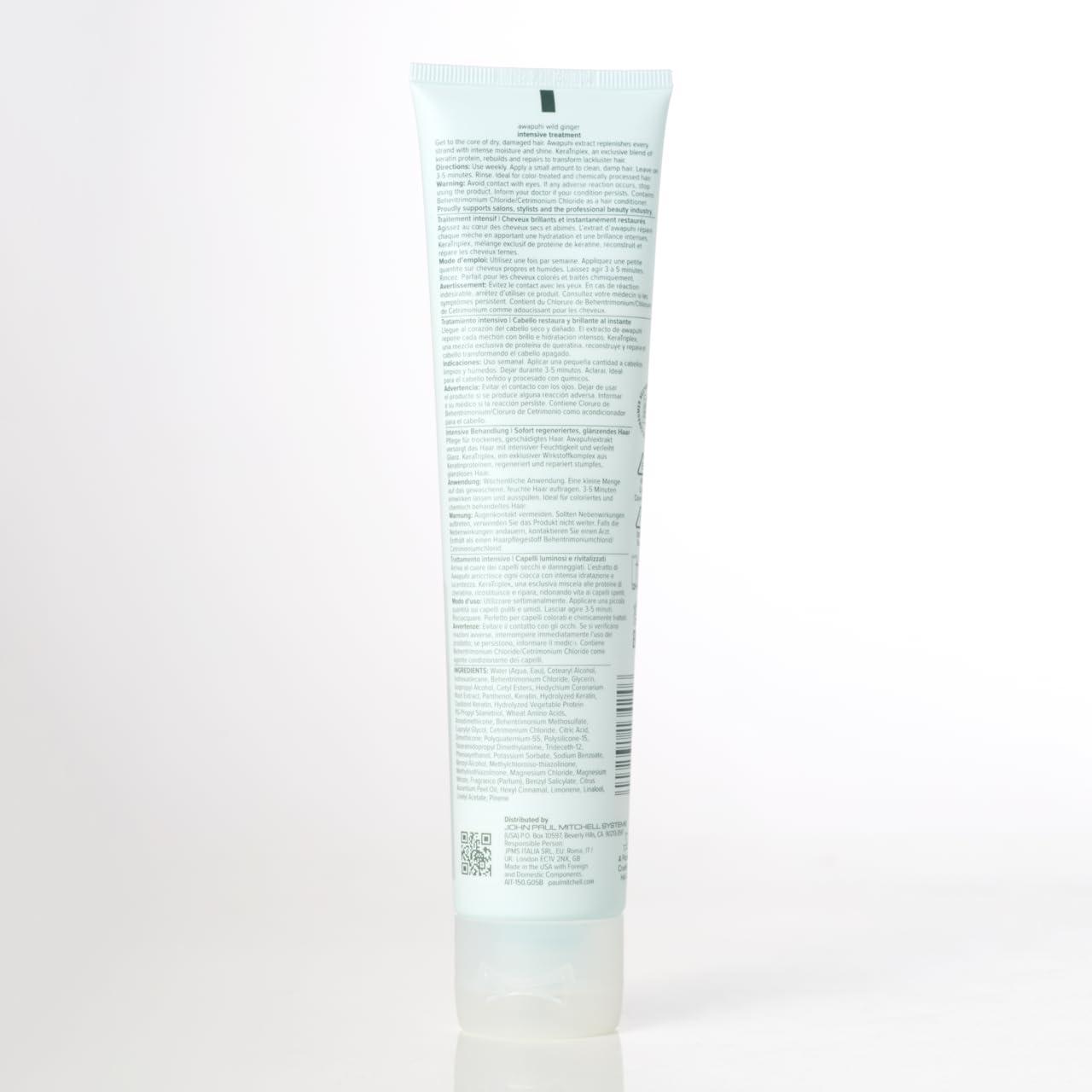 image:imageAwapuhi Wild Ginger by Paul Mitchell Intensive Treatment Rebuilds Repairs For Dry Damaged ColorTreated Hair1690 Fl Oz Pack of 1