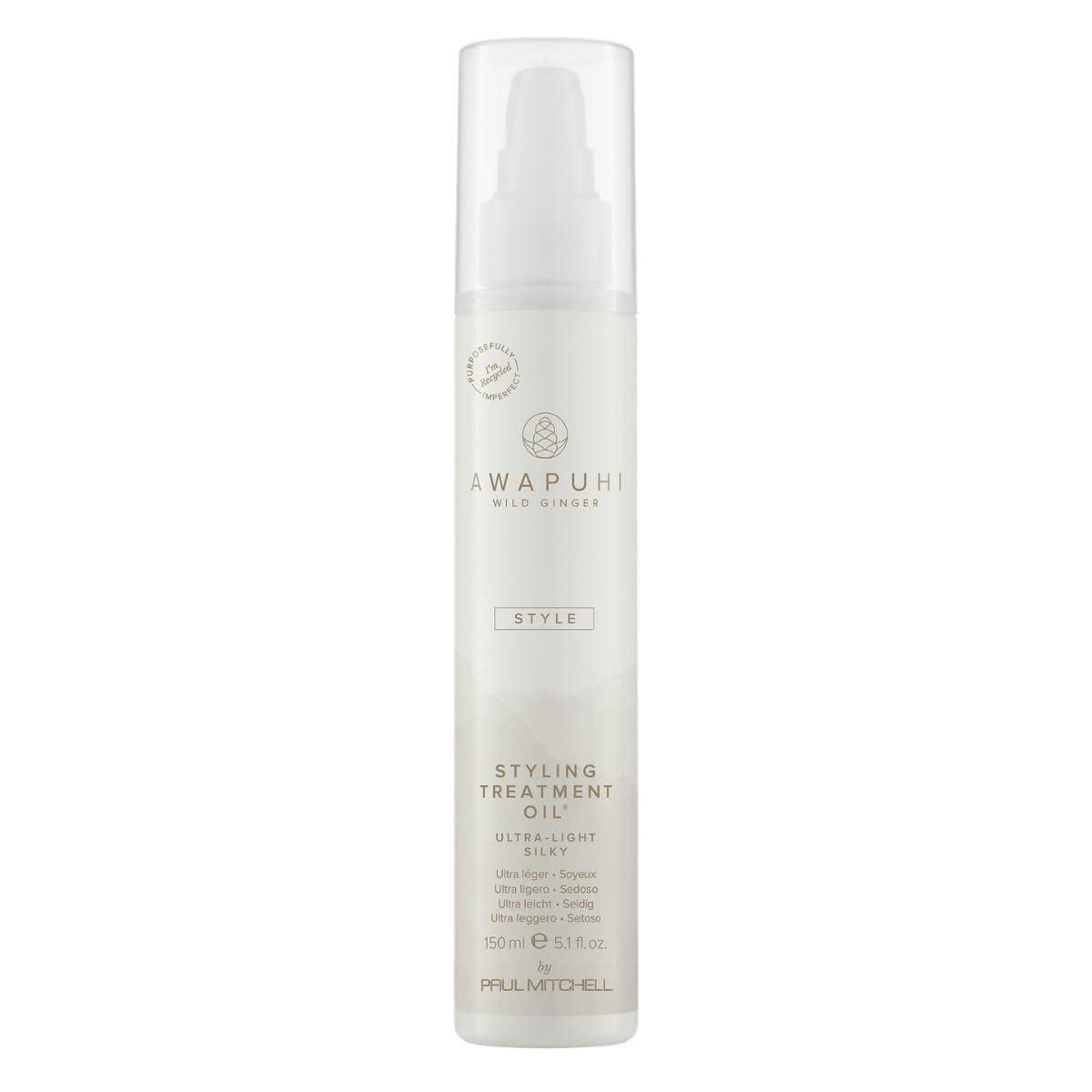 image:imageAwapuhi Wild Ginger by Paul Mitchell Styling Treatment Oil DryTouch LeaveIn Formula For All Hair TypesTropical gingergreen tea mango scent