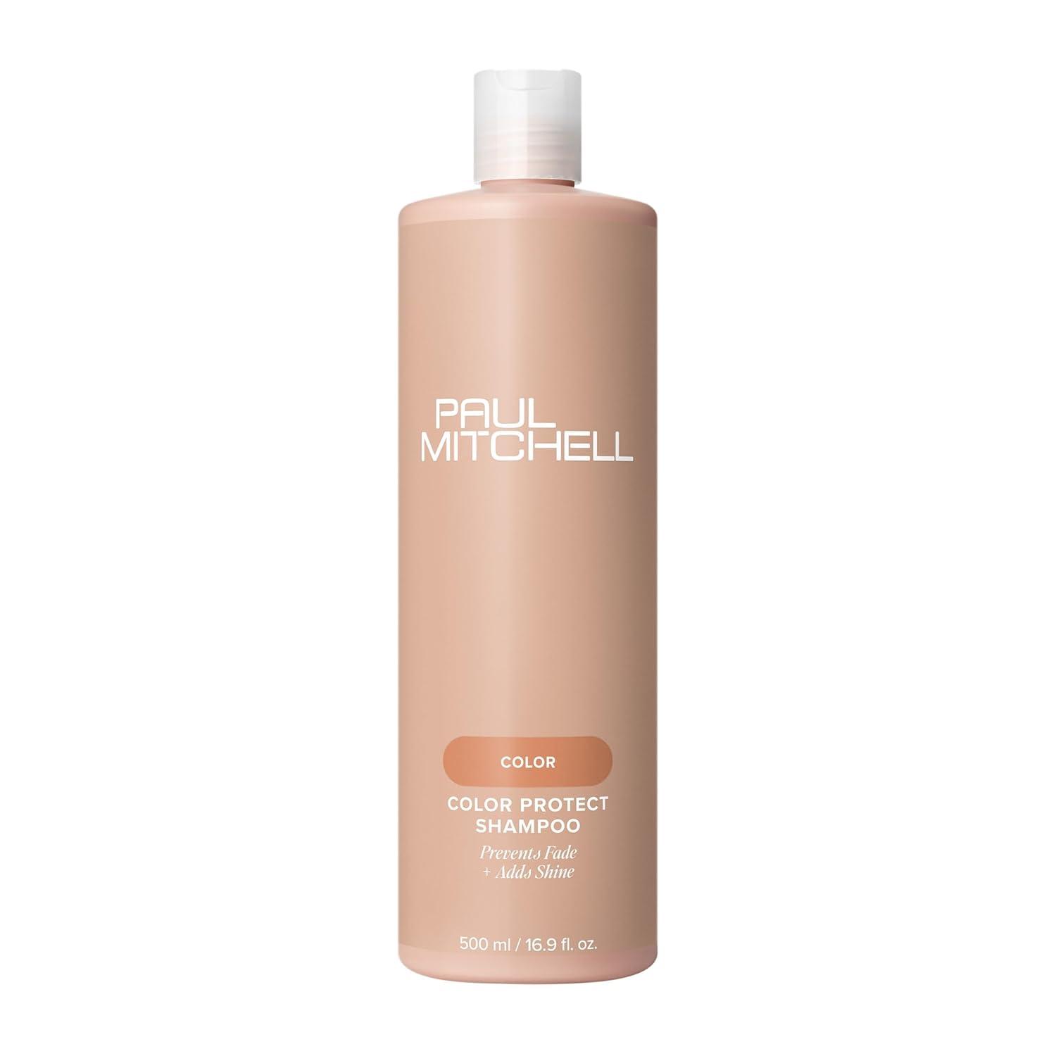 image:imagePaul Mitchell Color Protect Shampoo Prevents Fade Adds Shine For ColorTreated HairRefreshingly energetic scent with notes of orange apple and bergamot