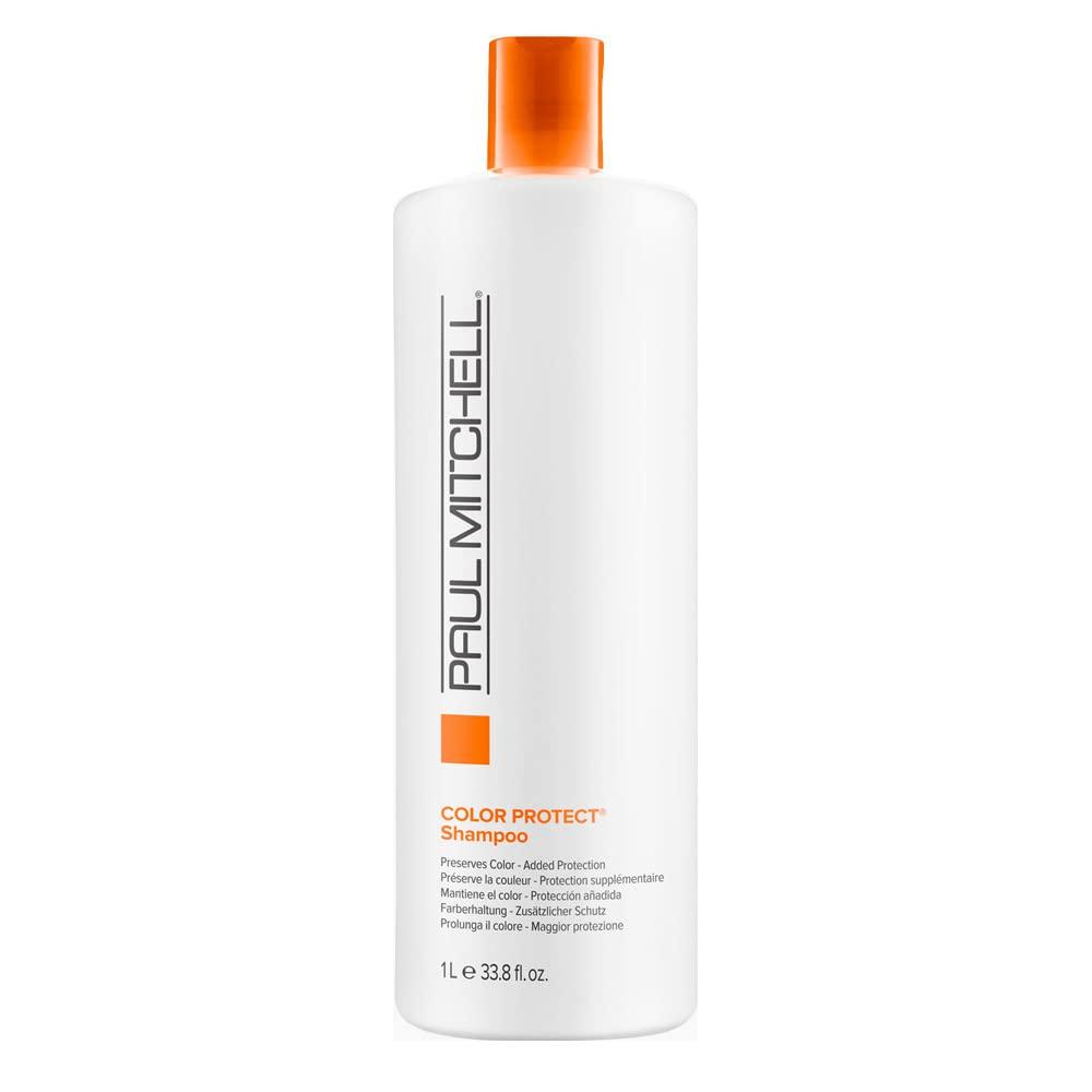 image:imagePaul Mitchell Color Protect Shampoo Prevents Fade Adds Shine For ColorTreated HairRefreshingly energetic scent with notes of orange apple and bergamot