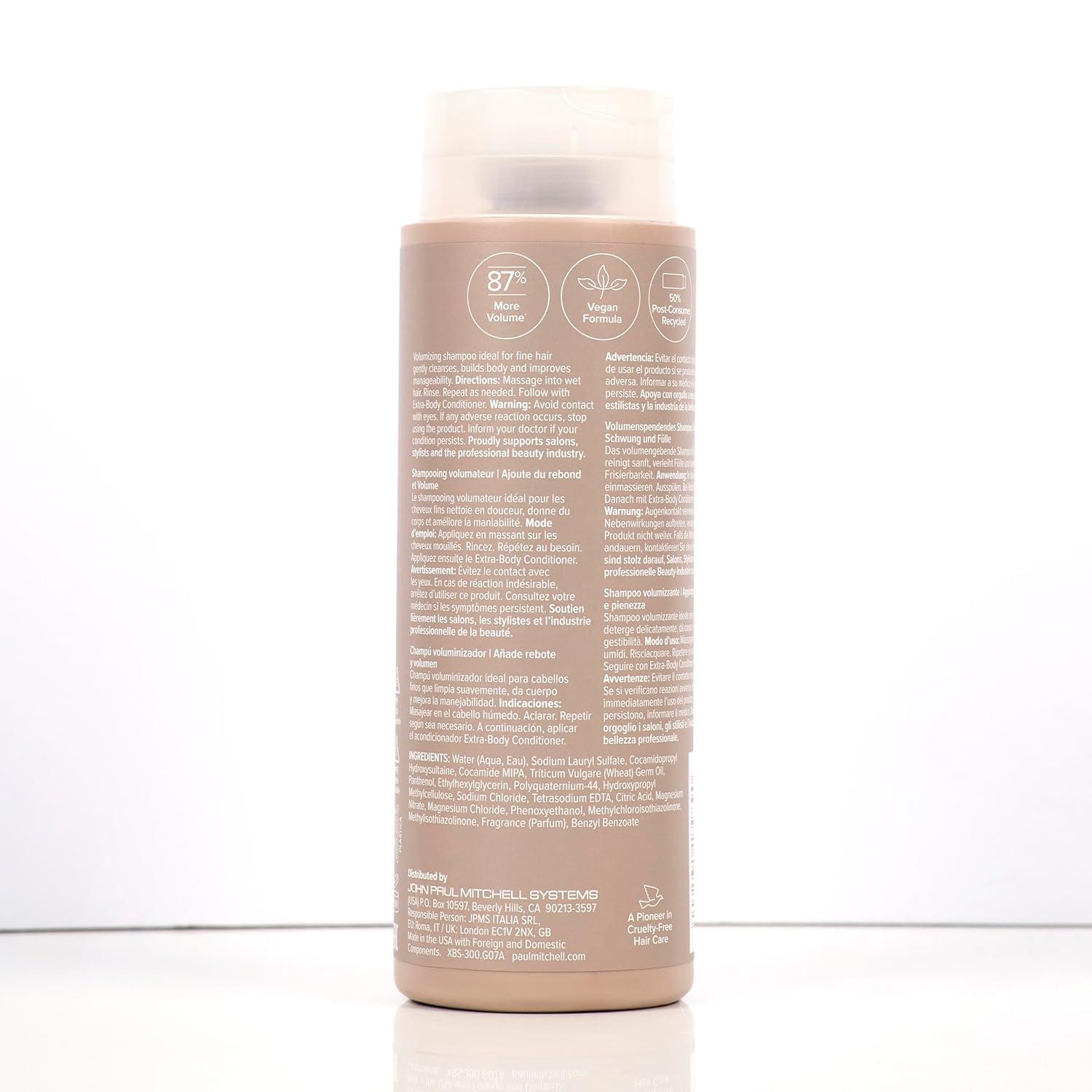 image:imagePaul Mitchell ExtraBody Shampoo Adds Bounce Fullness For Fine HairVibrant crisp apple scent