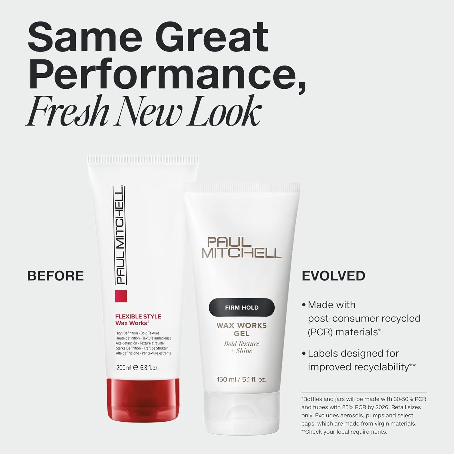 image:imagePaul Mitchell Wax Works Hair Gel High Definition Bold Texture For All Hair Types 68 fl oz