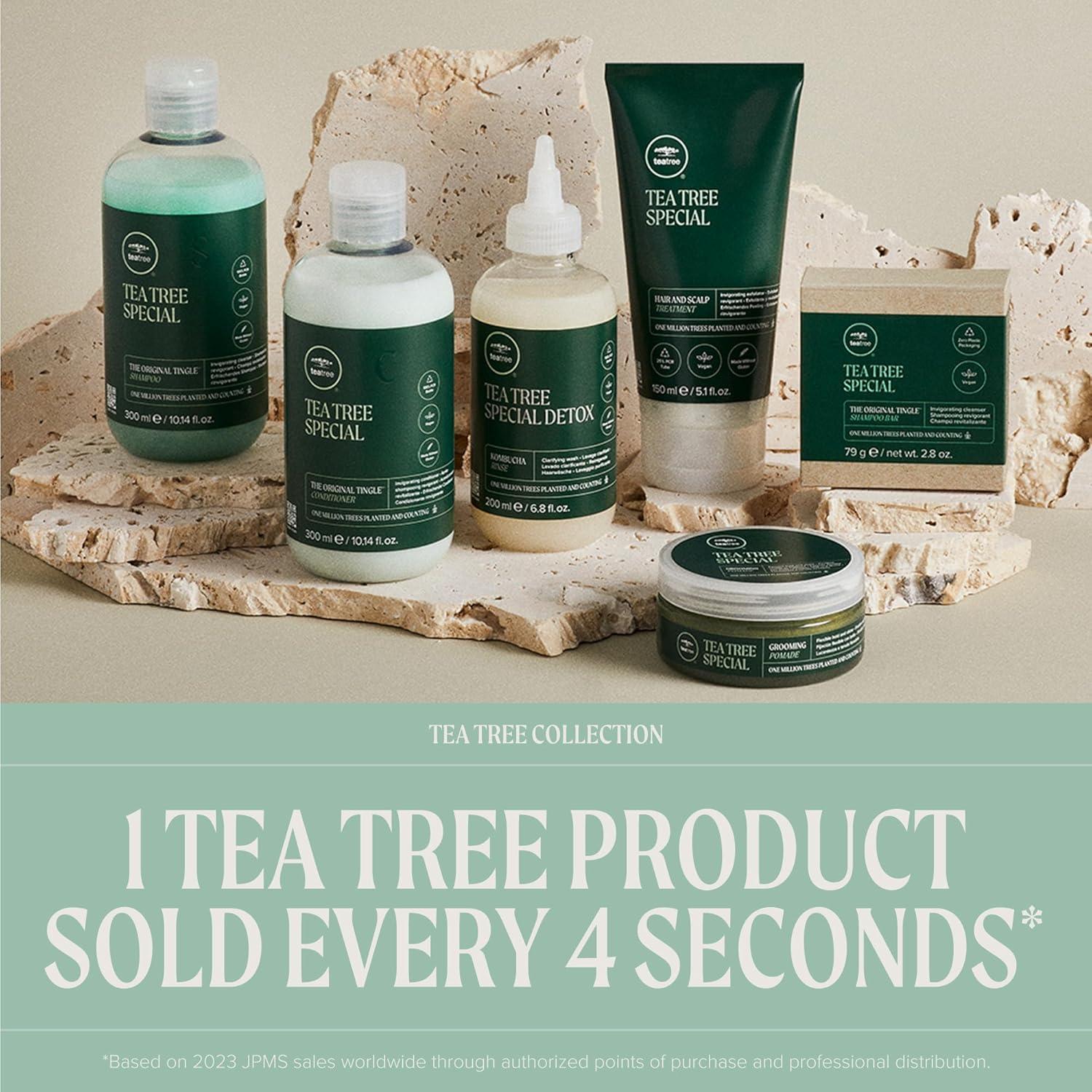 image:imageTea Tree Hair and Body Moisturizer LeaveIn Conditioner Body Lotion AfterShave Cream For All Hair Skin Types338 Fl Oz Pack of 1