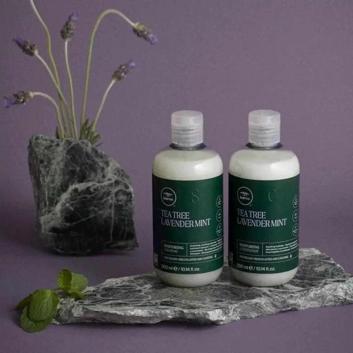 image:imageTea Tree Lavender Mint Moisturizing Shampoo Hydrates Soothes For Coarse Dry Hair338 Fl Oz Pack of 1
