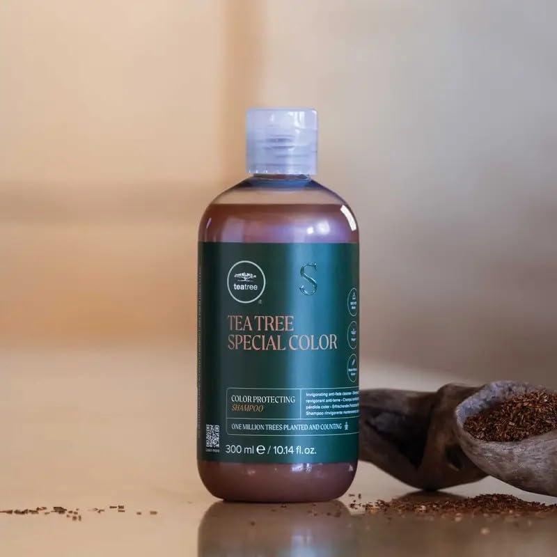 image:imageTea Tree Special Color Shampoo Gently Cleanses Protects Hair Color For ColorTreated Hair1014 Fl Oz Pack of 1