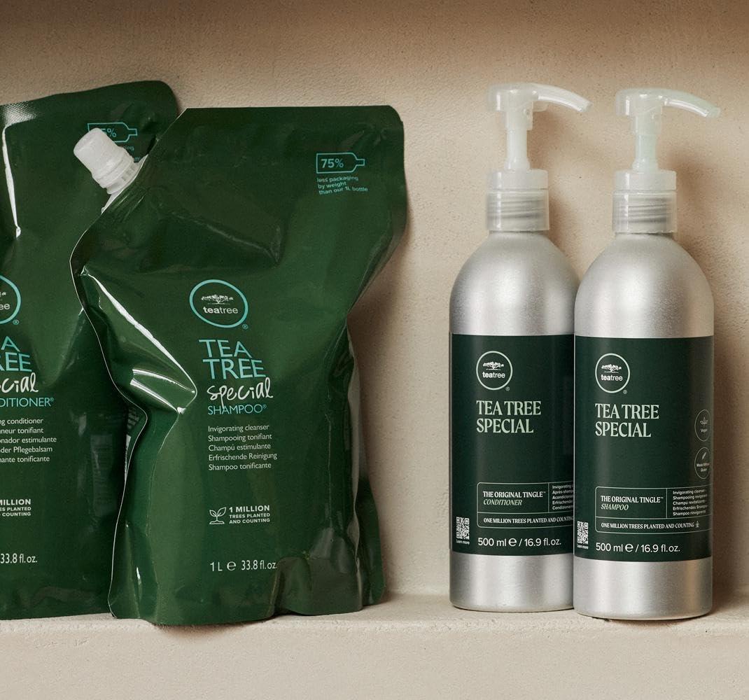 image:imageTea Tree Special Conditioner Detangles Smooths Softens For All Hair Types338 Fl Oz Pack of 1 Pouch