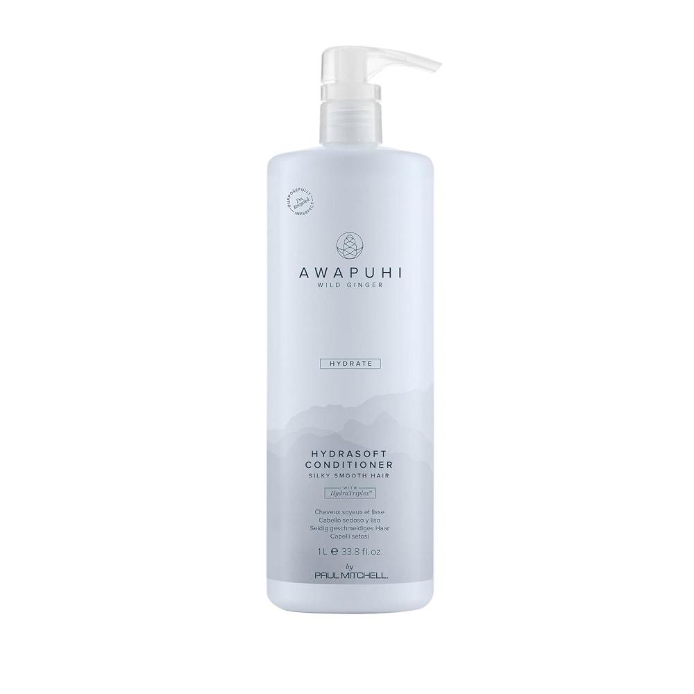image:imageAwapuhi Wild Ginger by Paul Mitchell HydraSoft Conditioner For Silky Smooth Hair Ideal For All Hair Types Especially Dry Frizzy Hair338 Fl Oz Pack of 1