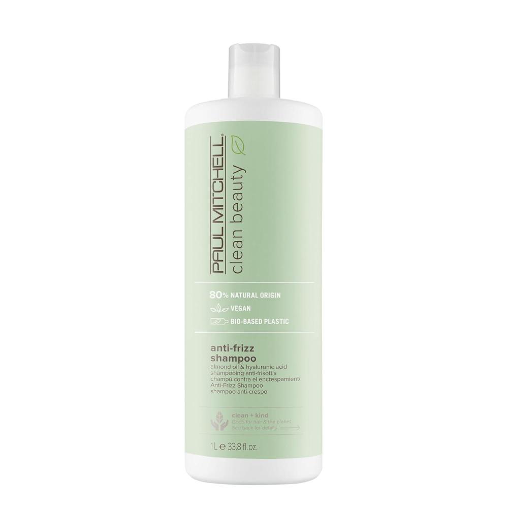 image:imagePaul Mitchell Clean Beauty AntiFrizz Shampoo Smoothes Hair Calms Frizz For Textured FrizzProne Hair338 Fl Oz Pack of 1