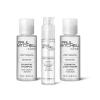 Paul Mitchell Clear Essential Shampoo and Conditioner, 2.5 oz. + Clear Smoothing Serum, Blowout Primer, Fragrance Free, For Sensitive Scalp + Skin, .85 oz., Travel Set