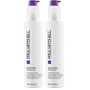 Paul Mitchell Extra-Body Thicken Up Styling Liquid, Lightweight Formula, Adds Fullness, For Fine Hair(6.8 Fl Oz (Pack of 2))