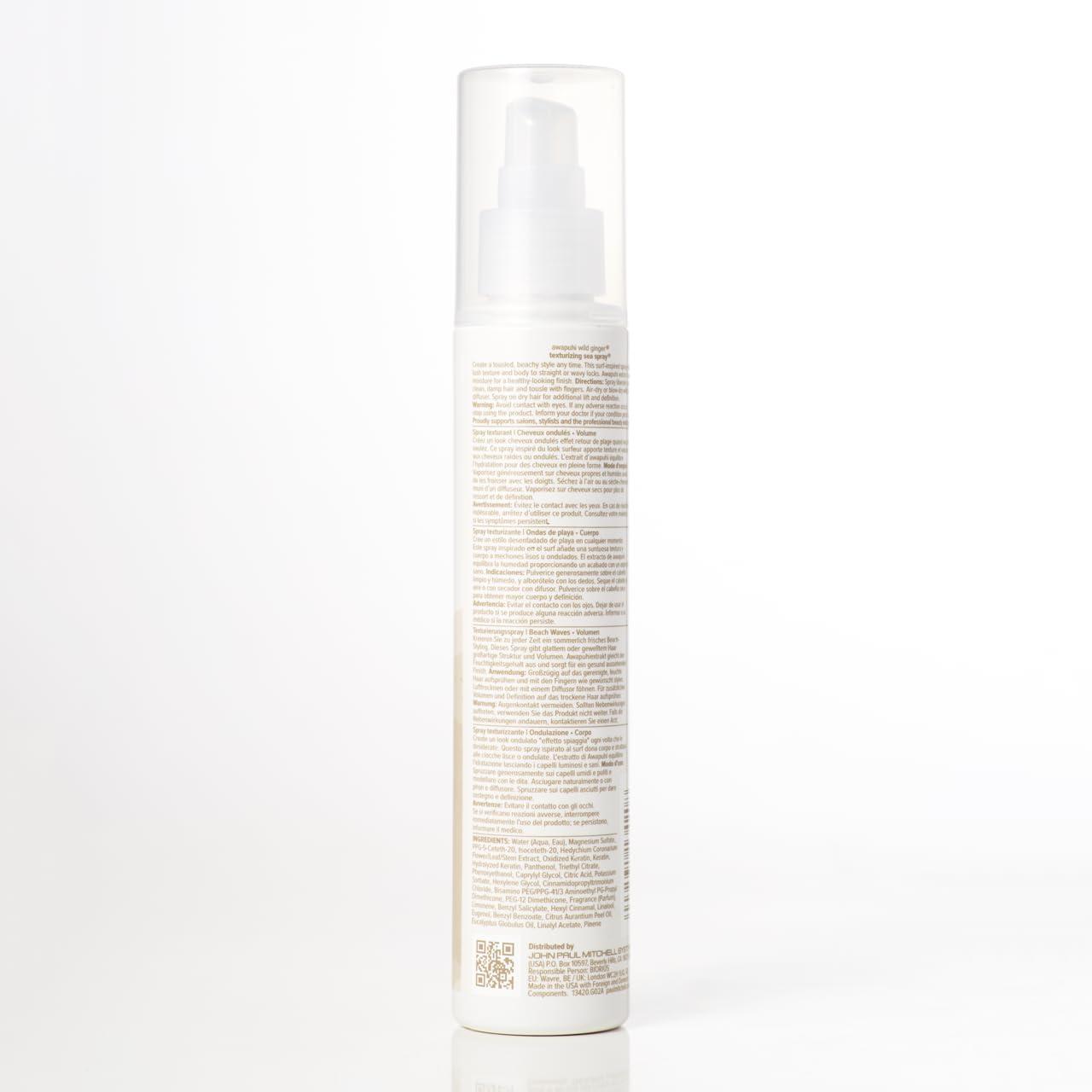 image:imageAwapuhi Wild Ginger by Paul Mitchell Texturizing Sea Spray Creates Beach Waves Adds Body For All Hair Types 51 fl oz51 Fl Oz Pack of 1